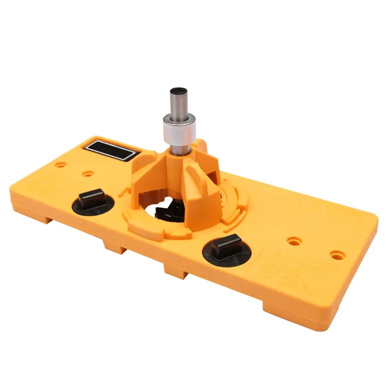 Concealed 35MM Cup Style Hinge Jig Boring Hole Drill Guide + Forstner Bit Wood Cutter Carpenter Woodworking DIY Tools