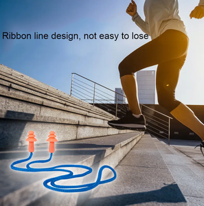 Bouchons d'oreille économiques en TPR de type arbre de Noël Isolation de sécurité filaire Réduction du bruit <span class=keywords><strong>Protection</strong></span> <span class=keywords><strong>auditive</strong></span> Fabriqué en nylon PVC - Product Image 2