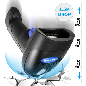 NETUM Serie L Auto-Scan 1D/2D Escáner de código de barras QR: <span class=keywords><strong>USB</strong></span> con cable para pago de supermercado e inventario - Product Image 6