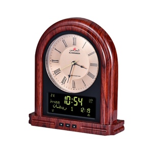 Horloge murale <span class=keywords><strong>de</strong></span> prière <span class=keywords><strong>musulmane</strong></span>, livraison directe, 3000 villes 7041, alarme numérique Azan, mosquée islamique, Ramadan musulman - Product Image 5