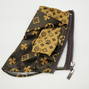 लक्जरी डिजाइनर पंजा प्रिंट सर्दियों शरद ऋतु पालतू कपड़े कुत्ते जैकेट XS-2XL डिजाइनर पिल्ला फ्रेंच बैल कोट - Product Image 5