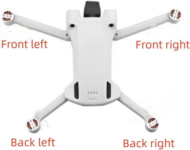 Mini 3 Drone Motor Arm Assembly Replacements Motor Arm for Mini 3