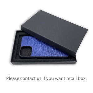 Lichee-funda trasera de cuero PU personalizada <span class=keywords><strong>para</strong></span> teléfono móvil, carcasa de lujo de microfibra con diseño clásico <span class=keywords><strong>para</strong></span> <span class=keywords><strong>iPhone</strong></span> 12 14 Pro Max - Product Image 6