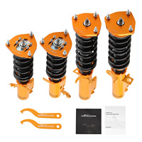 MaXpeedingrods Amortisseur Combiné Fileté pour Toyota Corolla E90 E100 E110 AE92 AE101 AE111 Kit d'Abaissement