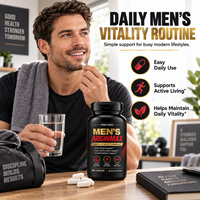 Complément Arginmax pour Hommes OEM – Comprimés de L-Arginine pour la Vitalité Masculine et le Soutien de l'Oxyde Nitrique – Testé en Laboratoire, Marque Privée