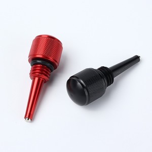Oil Drain <b>Plug</b> M18x2.5 Aluminum Alloy Red Silver Black For Motorcycle Lubrication System <b>Replacement</b> - Product Image 2
