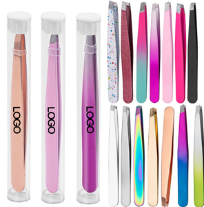Logo personnalisé pince à sourcils pince à maquillage personnalisée pince à sourcils marque privée pince à sourcils pour <span class=keywords><strong>l</strong></span>'épilation - Product Image 3