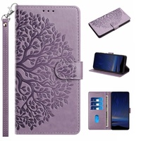 Étui portefeuille en cuir PU avec fentes pour cartes, accessoires de téléphone pour iPhone 17 16 15 14 13 12 11, coque de téléphone tendance pour Samsung A26 A36 A56