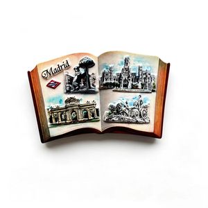 Imán de Resina Personalizado de la <span class=keywords><strong>Sagrada</strong></span> <span class=keywords><strong>Familia</strong></span>, Imán 3D de Poliresina para Refrigerador, Mosaico de Gaudí, Barcelona, Venta al por Mayor - Product Image 5