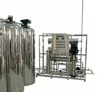 Équipement de purification d'eau par osmose inverse à double passage avec membrane RO 4040/8080 pour applications industrielles