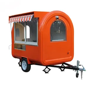 JX-FR220H Snelle catering trailer mobiele voedsel winkelwagen tuk tuk food truck wafels voedsel kiosk