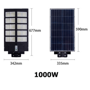 2022 giá tốt nhất focos 1000 Wát solares Đèn năng lượng mặt trời ánh sáng ngoài trời LED 10 năng lượng mặt trời ánh sáng đường phố tất cả trong một 80 ABS IP65 <span class=keywords><strong>Xenon</strong></span> khí ánh sáng - Product Image 5