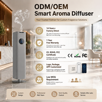 Aluminium Diffuseur d'huiles parfumées Diffuseur d'arômes Lobby d'hôtel Luxe Wifi Group Control Crearoma Diffuseur d'arômes