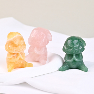 <span class=keywords><strong>Prix</strong></span> de gros Sculpture sur pierre de guérison en cristal Carfts Ghost pour la décoration de la maison - Product Image 3