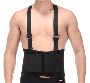 <span class=keywords><strong>Ceinture</strong></span> de soutien <span class=keywords><strong>lombaire</strong></span> réglable pour le sport, <span class=keywords><strong>ceinture</strong></span> médicale pour la musculation, la course à pied, avec bretelles - Product Image 6