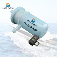 Filter Bahan Bakar Diesel Berkualitas Tinggi Grosir 15410-87L00 untuk Elemen Mesin Luar Perahu