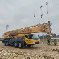 Grue mobile télescopique XCT80 de 80 tonnes de XC-MG d'occasion originale de 2014 ans pour camion en Arabie Saoudite