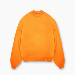 Sudadera de manga larga para hombre, jersey de cuello redondo, suave algodón, Polar, cálido, cómodo, informal, elegante, Top - Product Image 1