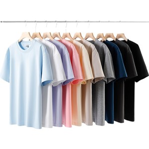 Camiseta de Manga Corta para Hombre Solona, Mezcla de Algodón y Poliéster, Transpirable, para Uso Diario - Product Image 5