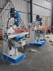 X6325B Taiwan Heavy-Duty Automatic Universal Rocker Arm Milling Machine 220V New Condition Motor Manual <b>Mills</b> - Product Image 2