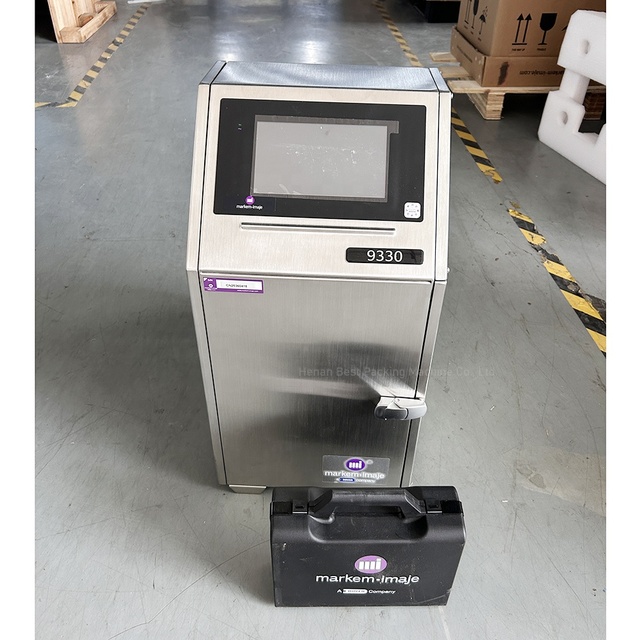 Markem Imaje 9330 CIJ Printer Daily Necessities PVC Pipe Production Date Printer Small Character Inkjet Printer