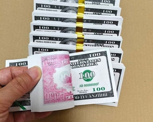 ธนบัตร 100 ดอลลาร์ สำหรับเผาไหว้บรรพบุรุษในเทศกาลวันแห่งผีและวันกวาดสุสานสำหรับผู้สูญเสียบรรพบุรุษ - Product Image 1