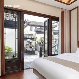Hàng Mới Về Khung Nhôm Phong Cách Huệ Châu Cửa Sổ Cổ Cửa Ra Vào Và Cửa Sổ Kiến Trúc Trung Quốc - Product Image 5