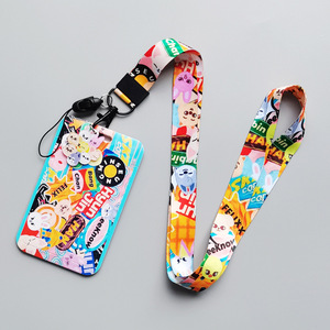 Oferta Especial: Cordón para Tarjetas de Identificación/Comedor de Estudiantes, Ecológico, de Poliéster, con Diseño del Grupo de Chicos Coreanos Stray Kids - Product Image 2