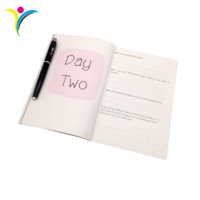 Carnet de Gratitude Personnalisé Pas Cher pour Enfants, Planificateur Quotidien, Journal Intime, Impression Offset, Carton Kraft Duplex, Couverture Souple, Reliure Parfaite