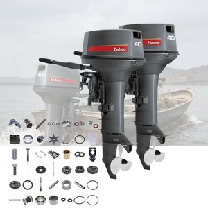 Moteur 2 temps 40 CV compatible avec les bateaux de pêche, utilisation en eau salée et en eau douce - Product Image 3