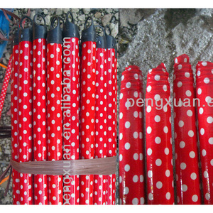 Manche de balai enduit de PVC personnalisé en gros moins d'un dollar vis italienne pour balai en bois - Product Image 6