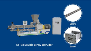 Extrusora de Alimentos de Doble Tornillo para Airear/Inflar, Extrusora de Alimentos para Hacer Bocadillos de Maíz Inflado, Chips de Maíz - Product Image 3