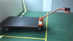 No. 115 <span class=keywords><strong>400Kg</strong></span>, Keranjang Industri Luar Ruangan Logistik Truk Tangan Listrik 24V Daya - Product Image 4