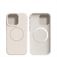 Étui de téléphone magnétique antichoc 2-en-1 avec grande fenêtre pour iPhone