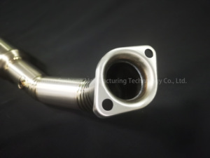 Tubo de escape principal de aleación de titanio para coche, piezas de rendimiento de coche de carreras, tubo de salida para GR <span class=keywords><strong>Yairs</strong></span> 2020, 76mm - Product Image 2