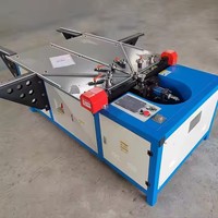 SANXIN Offre Spéciale bride de conduit ronde automatique formant la machine d'enroulement de tuyau en spirale de bride de machine de bridage hydraulique de 10mm