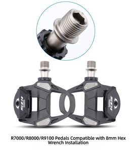 <span class=keywords><strong>Pedales</strong></span> de Bicicleta de Carretera SHIMANO, Nivel Profesional, Antideslizantes, Autoblocantes, Duraderos y Ligeros para Ciclismo - Product Image 3