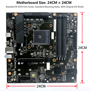 ใหม่สำหรับเมนบอร์ด Lenovo Legion <span class=keywords><strong>B550</strong></span> AM4 MATX รองรับ PCIe 4.0 สำหรับซีรีส์ Ryzen 5000 รุ่น 5700X - Product Image 1