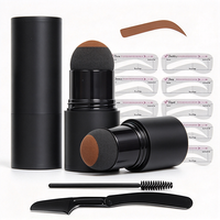 Poudre à sourcils longue tenue multi-tons, imperméable, à faible MOQ, pour un maquillage naturel des sourcils, idéale pour un usage quotidien