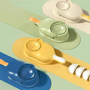 Wholesale 2 In1 Dumpling Maker DIY Kit Wrapper Presser Dough Pressing for <b>Home</b> Cooking Skin Molder Machine Kitchen <b>Gadgets</b> - Product Image 3