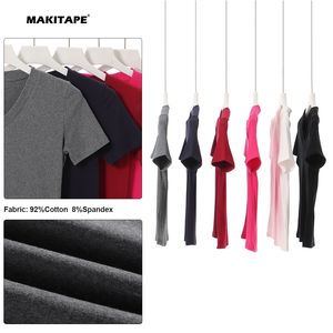 Women's Formal Summer Compressed Cropped T-Shirts Short Sleeve Crop <b>Tops</b> - Product Image 3