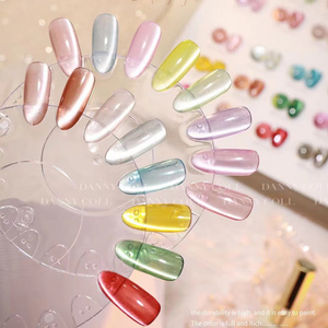 Vernis à ongles gel effet œil de chat super flash avec lampe UV LED, gel magnétique à retirer par trempage, gel à ongles pailleté pour kit de manucure en salon - Product Image 5