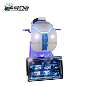VR Machine 9D réalité virtuelle à monnayeur vr simulateur 9d vr voiture de course arcade machine - Product Image 6