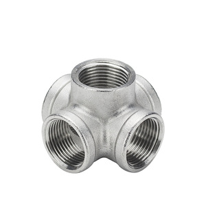 Raccord en T 3D en acier inoxydable 304, fileté intérieur 1 pouce, pour système d'eau - Product Image 2