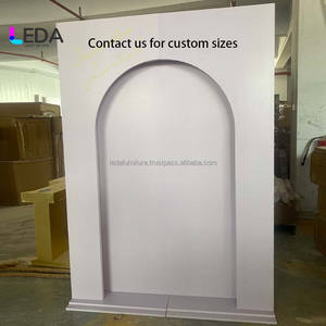 LEDA Customized Popular Background Wedding <b>Arch</b> Bracket Luxury Panel Wedding Stage Background <b>Decoration</b> - Product Image 4