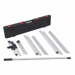 Công Nghiệp Cấp Bạc Hợp Kim Nhôm Xử Lý Putty Dao Kính Thiên Văn Cực Gói Tường Hoàn Thiện Công Cụ San Lấp Mặt Bằng Bùn <span class=keywords><strong>Scraper</strong></span> - Product Image 1