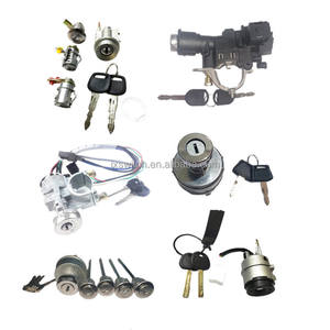 Kunci pintu pengapian sakelar barel silinder untuk BE8Z-5421991-B AE8Z-11582-D BE8Z-11582-B - Product Image 4