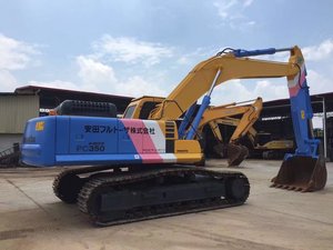 Excavadora usada Komatsu pc350 35 toneladas a la venta enorme buen estado oruga hidráulica DPF 2022 máquina Japón 90% nuevo 35 toneladas - Product Image 6