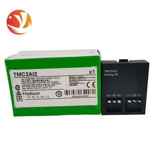 Module d'entrée analogique TMC2AI2 16 I/O 110V -Schneider- neuf d'origine, contrôleur programmable PLC pour la programmation PLC - Product Image 1