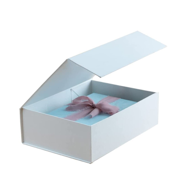 custom luxury paper magnetic gift packaging box collapsible groomsmen bridesmaid proposal box